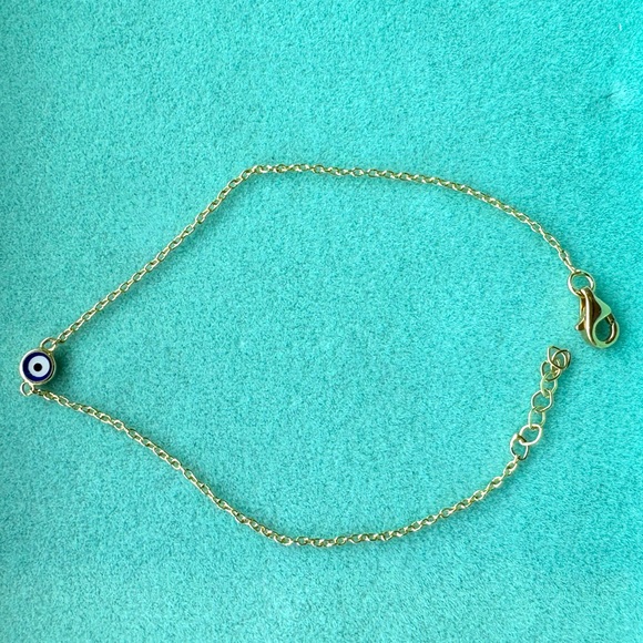 14k Gold Evil eye Bracelet. - Picture 1 of 4